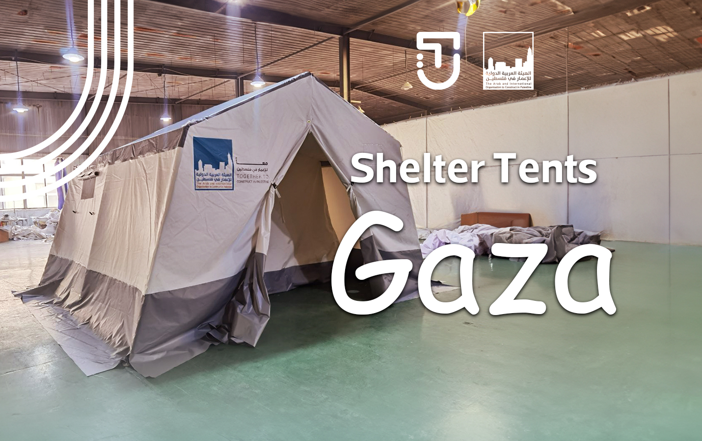 Providing Shelter Tents for Displaced Individuals